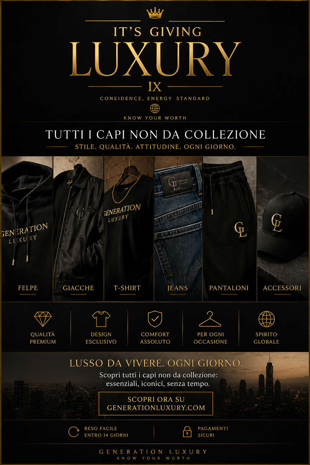 Tutti i capi non da collezione