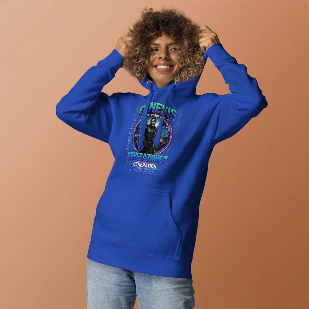 GENERATION GENESIS "Collection Heroes" Felpa con cappuccio unisex